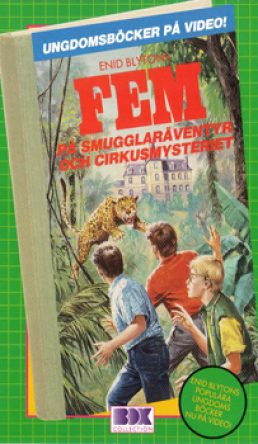 Fem På Smugglaräventyr Och Cirkusmysteriet