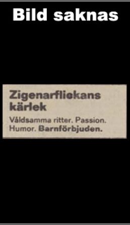 Zigenarflickans Kärlek