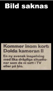 Dolda Kameran