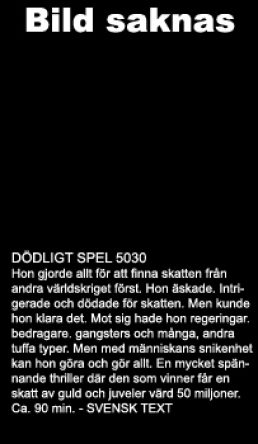 Dödligt spel