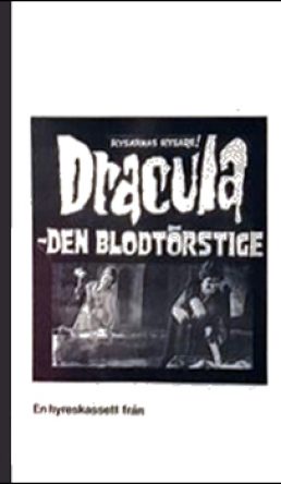 Dracula Den Blodtörstige