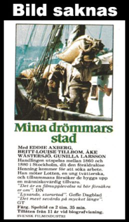 Mina drömmars stad