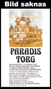 Paradistorg