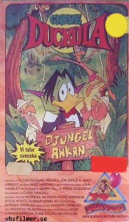 Greve Duckula Djungel Ankan