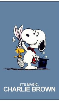 It’s Magic, Charlie Brown